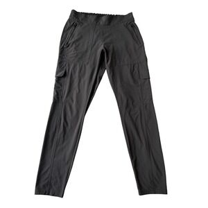 Athleta Chelsea Cargo Jogger Pants Dark Gray Women's Size 10 Tall